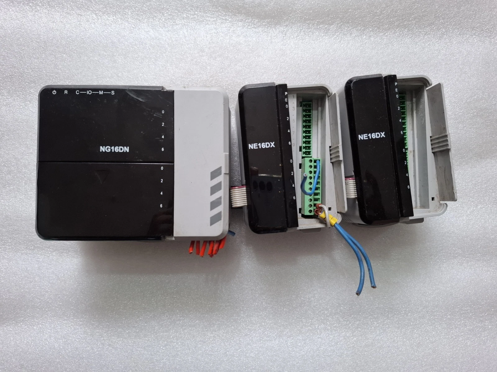 MITSUBISHI ELECTRIC PLC SET NEXGENIE 1000 NG16DN | NE16DX | NE16DX 24V TESTED OK